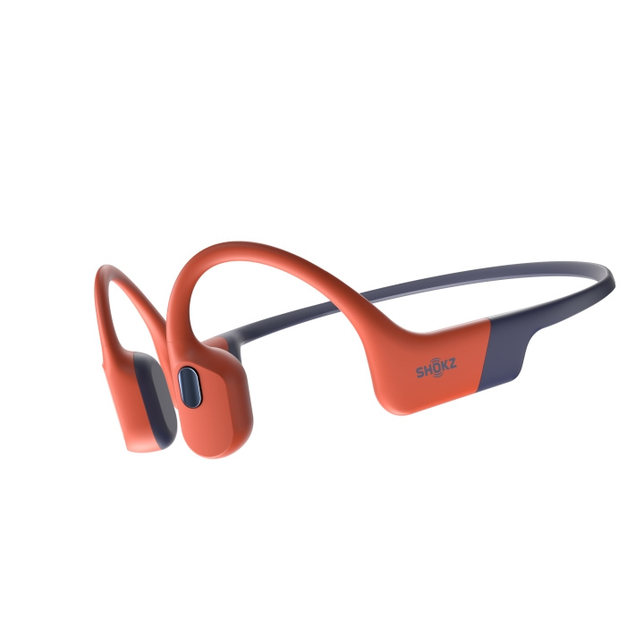 Shokz OpenSwim Pro, Bone Conduction Headset - Red i gruppen HEMELEKTRONIK / Ljud & Bild / Hörlurar & Tillbehör / Hörlurar hos TP E-commerce Nordic AB (D01904)