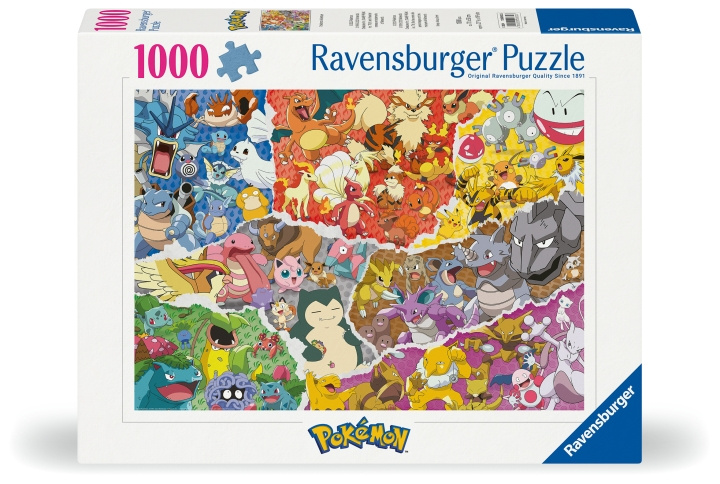 Ravensburger Pussel Pokémon Äventyr 1000p (12000832) i gruppen SPORT, FRITID & HOBBY / Hobby / Pussel hos TP E-commerce Nordic AB (D01913)