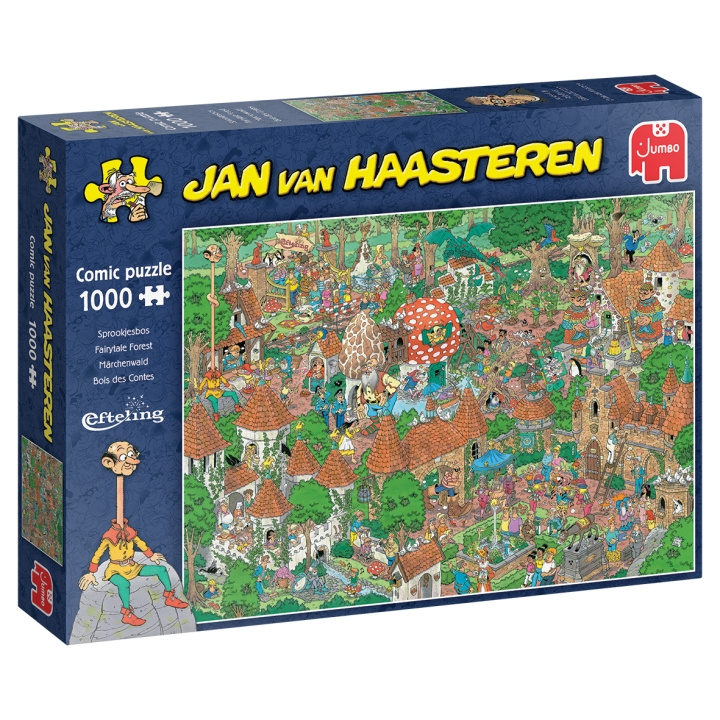 Jan van Haasteren Sagolik skog (1000 bitar) i gruppen SPORT, FRITID & HOBBY / Hobby / Pussel hos TP E-commerce Nordic AB (D01933)