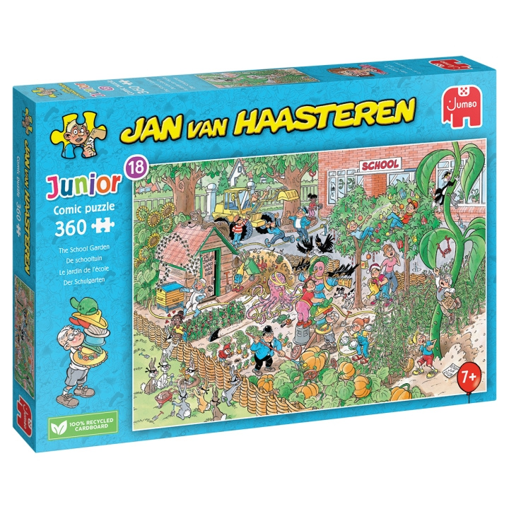 Jan van Haasteren Junior - Skolträdgården (360 bitar) i gruppen LEKSAKER, BARN- & BABYPRODUKTER / Leksaker / Barnpussel hos TP E-commerce Nordic AB (D01940)