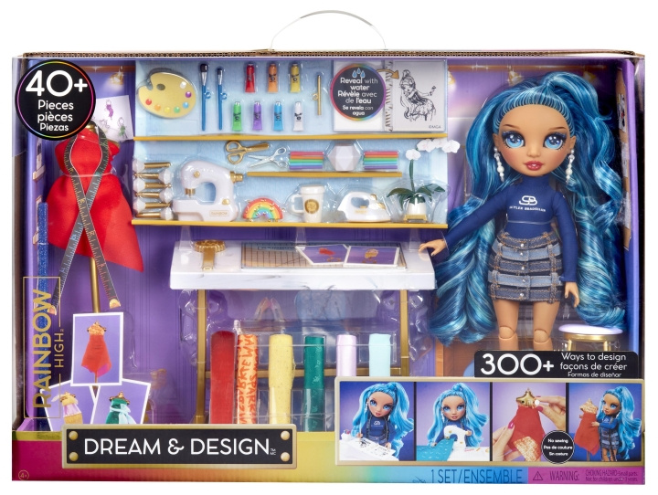 Rainbow high Dream & Design Fashion Studio Playset (w/ doll) (587514) i gruppen LEKSAKER, BARN- & BABYPRODUKTER / Leksaker / Pyssel hos TP E-commerce Nordic AB (D01953)