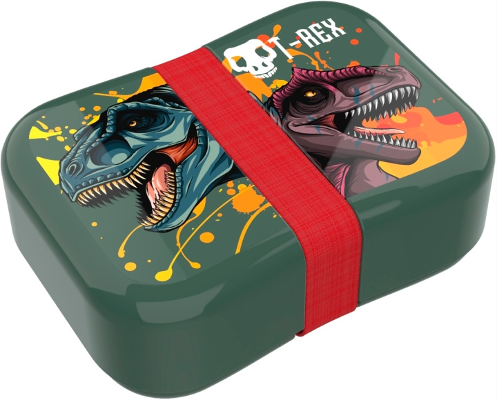 Valiant Stor - Lunch Box - Dino T-Rex (090108727-21000347) i gruppen LEKSAKER, BARN- & BABYPRODUKTER / Äta & Dricka / Barnserviser hos TP E-commerce Nordic AB (D01980)