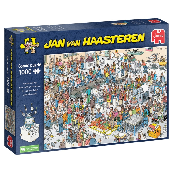 Jan van Haasteren Futureproof rättvisepussel (1000 bitar) i gruppen SPORT, FRITID & HOBBY / Hobby / Pussel hos TP E-commerce Nordic AB (D01982)