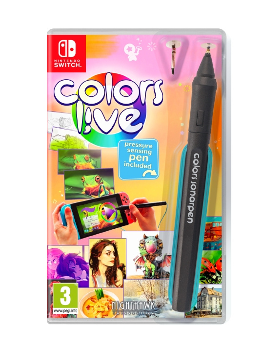 Colors Live (With Pen) (Switch) i gruppen HEMELEKTRONIK / Spelkonsoler & Tillbehör / Nintendo Switch / Spel hos TP E-commerce Nordic AB (D01995)