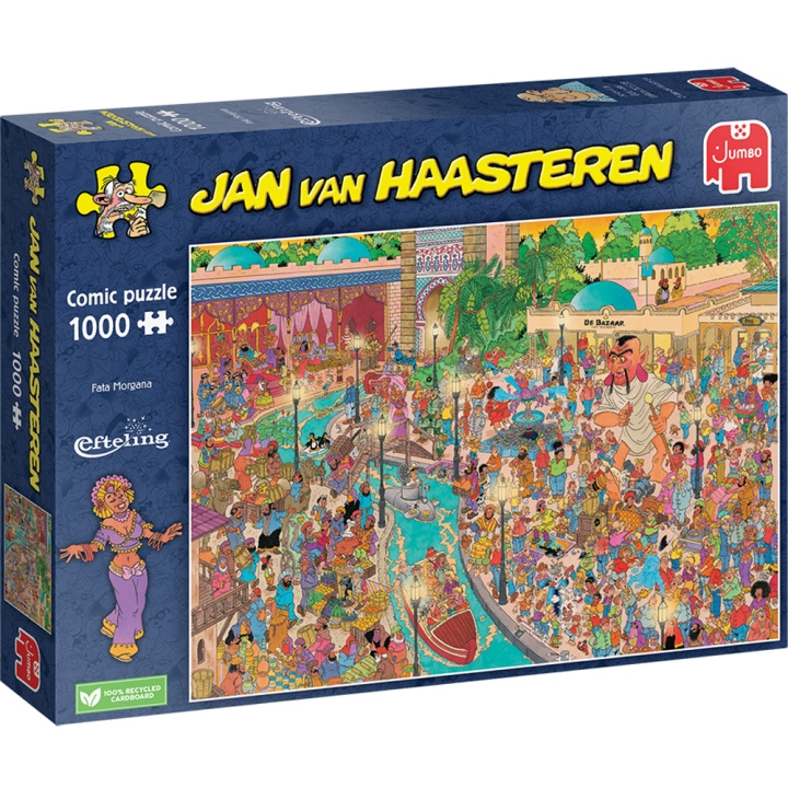 Jan van Haasteren Efteling Fata Morgana (1000 bitar) (JUM00038) i gruppen SPORT, FRITID & HOBBY / Hobby / Pussel hos TP E-commerce Nordic AB (D02048)