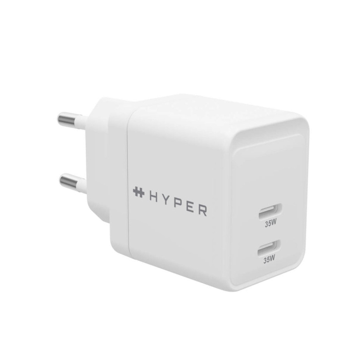 Targus Hyper - HyperJuice 35W USB-C GaN-laddare i gruppen SMARTPHONE & SURFPLATTOR / Laddare & Kablar / Väggladdare / Väggladdare Typ C hos TP E-commerce Nordic AB (D02058)