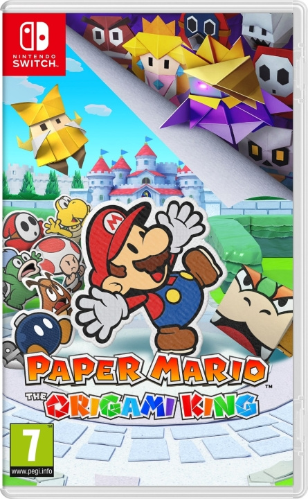 Paper Mario: The Origami King (Switch) i gruppen HEMELEKTRONIK / Spelkonsoler & Tillbehör / Nintendo Switch / Spel hos TP E-commerce Nordic AB (D02122)