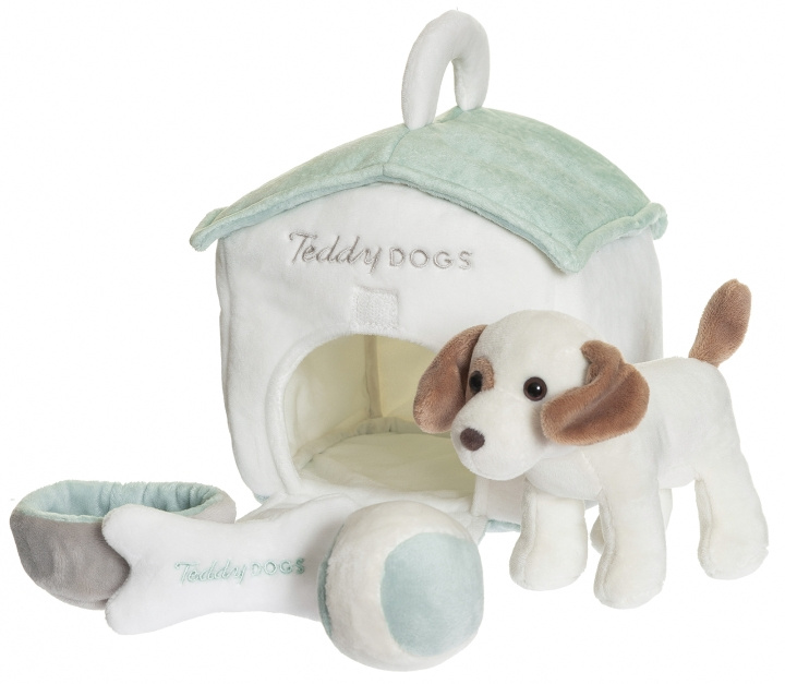 Teddykompaniet Teddy Dogs Play Set - (TK4217) i gruppen LEKSAKER, BARN- & BABYPRODUKTER / Babyleksaker / Gosedjur hos TP E-commerce Nordic AB (D02163)