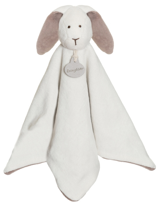 Teddykompaniet Diinglisar Organic Cuddle Cloth Rabbit - (TK3161) i gruppen LEKSAKER, BARN- & BABYPRODUKTER / Babyleksaker / Gosedjur hos TP E-commerce Nordic AB (D02169)