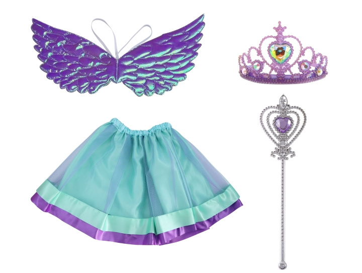 Real UniQ Magic Party Carnival Set - Lila (30458) i gruppen LEKSAKER, BARN- & BABYPRODUKTER / Leksaker / Maskeradkläder hos TP E-commerce Nordic AB (D02175)