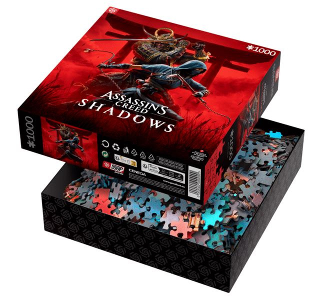 Good Loot Pussel för spel: Assassin\'s Creed Shadows Naoe & Yasuke (1000 bitar) i gruppen SPORT, FRITID & HOBBY / Hobby / Pussel hos TP E-commerce Nordic AB (D02186)