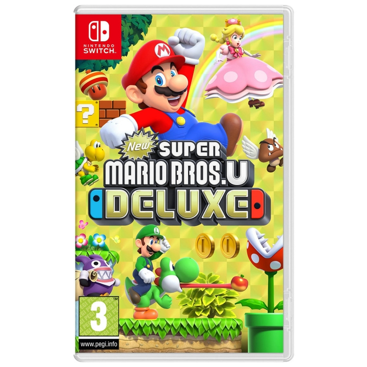 New Super Mario Bros. U Deluxe (UK, SE, DK, FI) (Switch) i gruppen HEMELEKTRONIK / Spelkonsoler & Tillbehör / Nintendo Switch / Spel hos TP E-commerce Nordic AB (D02225)