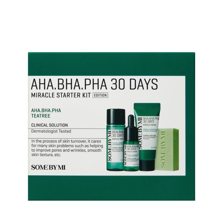 Some By Mi AHA BHA PHA 30 dagars mirakel startkit i gruppen SKÖNHET & HÄLSA / Hudvård / Ansiktsvård / Serum Hud hos TP E-commerce Nordic AB (D02237)