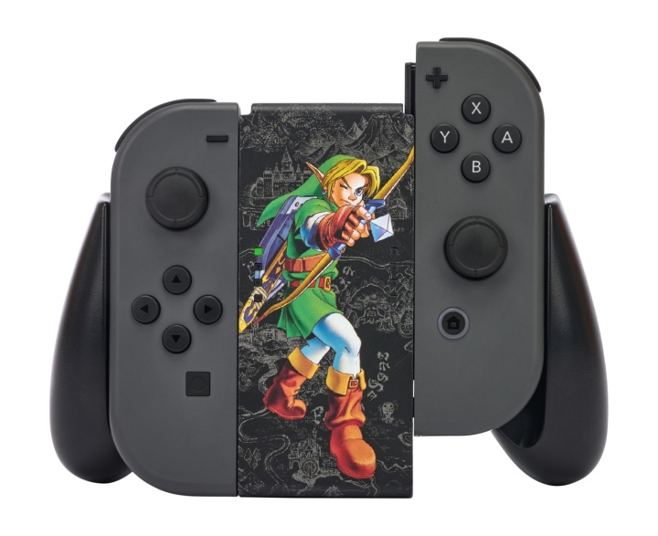 PowerA JOY-CON Comfort Grip - Hyrule Marksman /Nintendokytkin i gruppen HEMELEKTRONIK / Spelkonsoler & Tillbehör / Nintendo Switch / Tillbehör hos TP E-commerce Nordic AB (D02241)