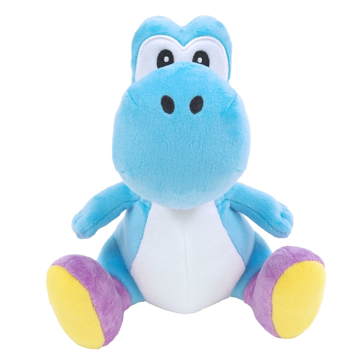 Super Mario Yoshi Sky Blue i gruppen LEKSAKER, BARN- & BABYPRODUKTER / Babyleksaker / Gosedjur hos TP E-commerce Nordic AB (D02336)