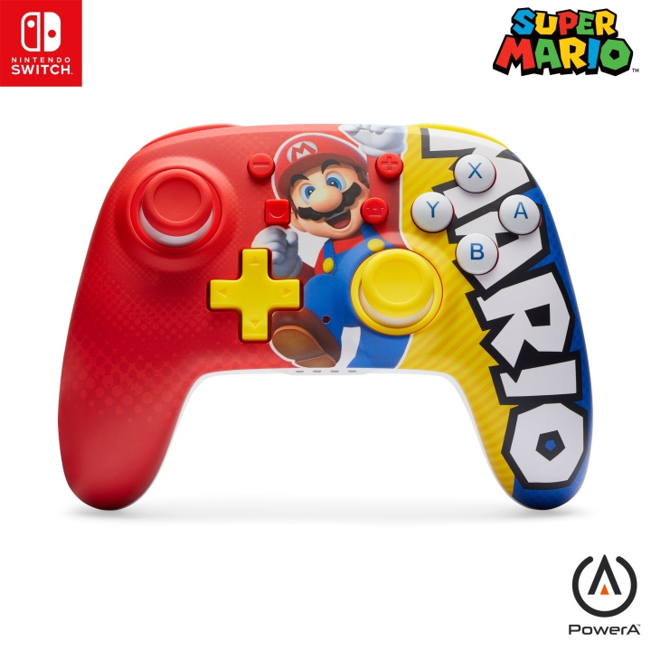 PowerA Nano Enhanced trådlös handkontroll - Mario Victory (Nintendo Switch) i gruppen HEMELEKTRONIK / Spelkonsoler & Tillbehör / Nintendo Switch / Tillbehör hos TP E-commerce Nordic AB (D02348)