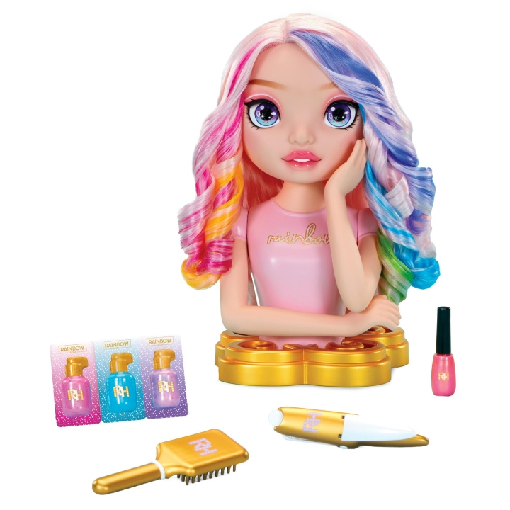 Rainbow high Styling Head Playset - (120889) i gruppen LEKSAKER, BARN- & BABYPRODUKTER / Leksaker / Dockor & Tillbehör hos TP E-commerce Nordic AB (D02352)