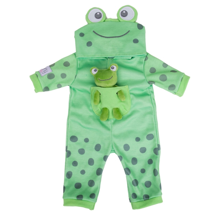 Tiny Treasure s - Froggy All-In-One Outfit (30548) i gruppen LEKSAKER, BARN- & BABYPRODUKTER / Leksaker / Dockor & Tillbehör hos TP E-commerce Nordic AB (D02386)