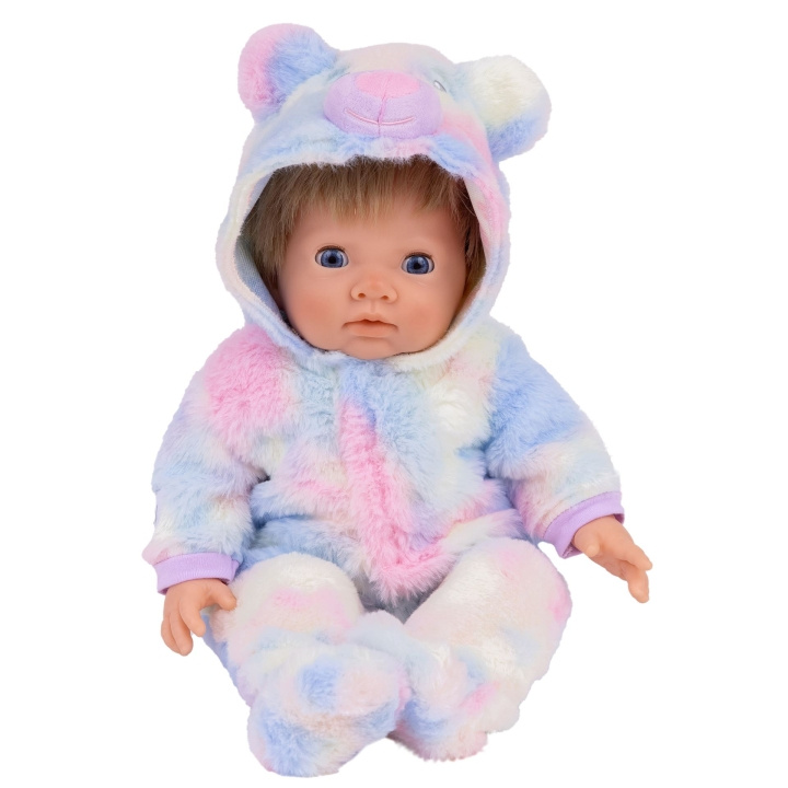 Tiny Treasure s - Rainbow Teddy all-in-one Outfit (30551) i gruppen LEKSAKER, BARN- & BABYPRODUKTER / Leksaker / Dockor & Tillbehör hos TP E-commerce Nordic AB (D02388)