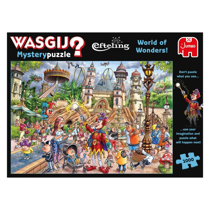 Wasgij Mystery Efteling - Underverkens värld! 1000 bitar (JUM5021) i gruppen SPORT, FRITID & HOBBY / Hobby / Pussel hos TP E-commerce Nordic AB (D02417)