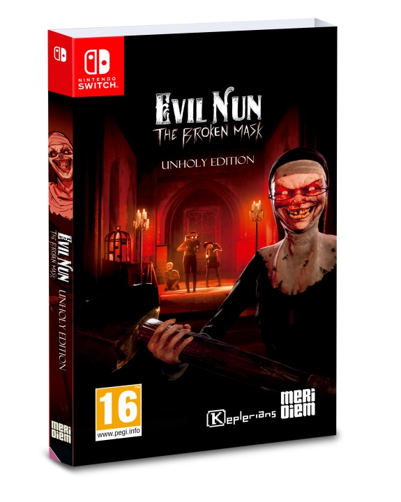 Evil Nun: The Broken Mask (Unholy Edition) (Switch) i gruppen HEMELEKTRONIK / Spelkonsoler & Tillbehör / Nintendo Switch / Spel hos TP E-commerce Nordic AB (D02427)