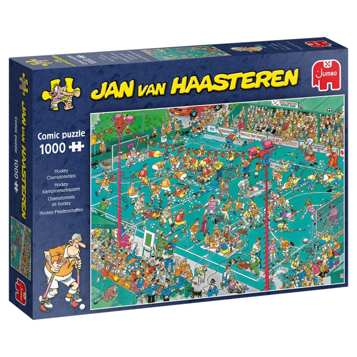 Jan van Haasteren Mästerskap i hockey (1000 bitar) i gruppen SPORT, FRITID & HOBBY / Hobby / Pussel hos TP E-commerce Nordic AB (D02430)