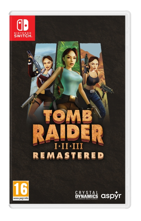 Tomb Raider I-III Remastered (Switch) i gruppen HEMELEKTRONIK / Spelkonsoler & Tillbehör / Nintendo Switch / Spel hos TP E-commerce Nordic AB (D02444)