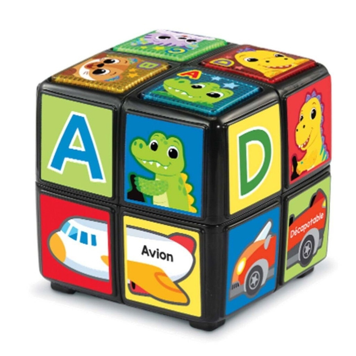 VTech Twist & Teach Animal Cube - (950-558432) i gruppen LEKSAKER, BARN- & BABYPRODUKTER / Babyleksaker / Aktivitetsleksaker hos TP E-commerce Nordic AB (D02470)