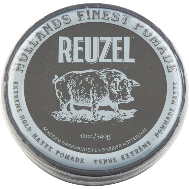 Reuzel Extreme Hold Matte Pomade 340 ml i gruppen SKÖNHET & HÄLSA / Hår & Styling / Hårstylingprodukter / Hårvax hos TP E-commerce Nordic AB (D02483)