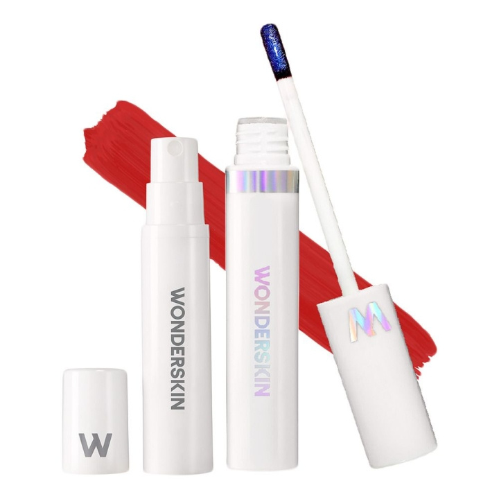 Wonderskin Wonder Blading Lip Stain Kit Hayley Rich Neutral Red i gruppen SKÖNHET & HÄLSA / Makeup / Läppar / Läppenna hos TP E-commerce Nordic AB (D02499)