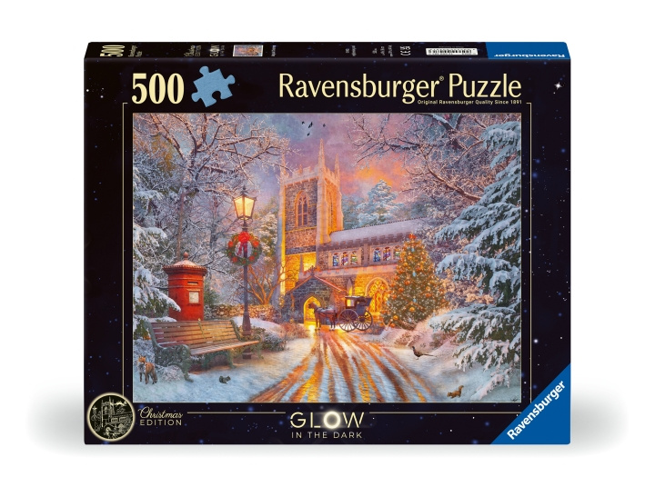 Ravensburger Pussel Magical Christmas Starline, 500 bitar (12000481) i gruppen SPORT, FRITID & HOBBY / Hobby / Pussel hos TP E-commerce Nordic AB (D02502)