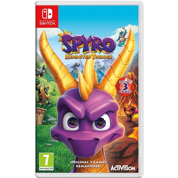 Spyro Reignited Trilogy (Switch) i gruppen HEMELEKTRONIK / Spelkonsoler & Tillbehör / Nintendo Switch / Spel hos TP E-commerce Nordic AB (D02598)