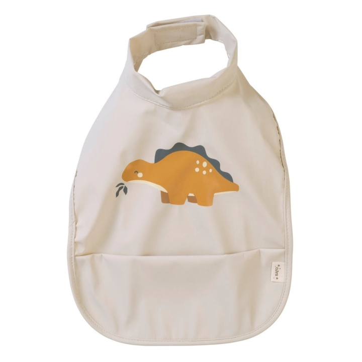 SARO Baby Waterproof Bib - Sand (SAO16561) i gruppen LEKSAKER, BARN- & BABYPRODUKTER / Babyleksaker / Aktivitetsleksaker hos TP E-commerce Nordic AB (D02600)