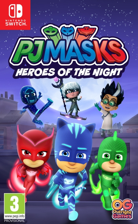 PJ Masks: Heroes of the Night (Switch) i gruppen HEMELEKTRONIK / Spelkonsoler & Tillbehör / Nintendo Switch / Spel hos TP E-commerce Nordic AB (D02603)