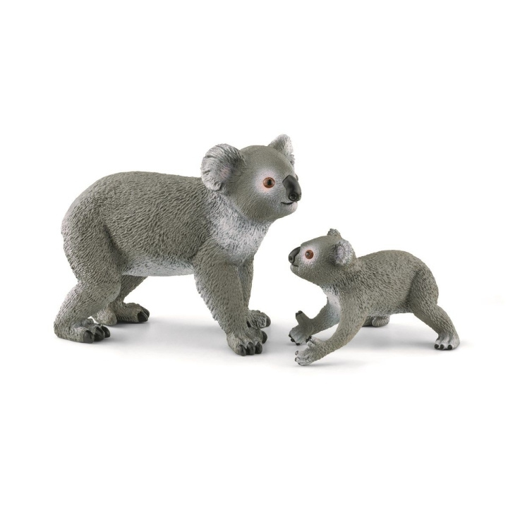 Schleich Wild Life - Koala Mother and Baby (42566) i gruppen LEKSAKER, BARN- & BABYPRODUKTER / Babyleksaker / Gosedjur hos TP E-commerce Nordic AB (D02604)