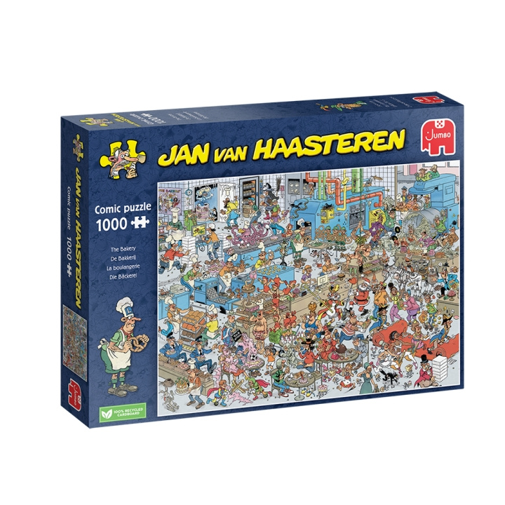 Jan van Haasteren Bageriet (1000 bitar) (JUM01843) i gruppen SPORT, FRITID & HOBBY / Hobby / Pussel hos TP E-commerce Nordic AB (D02611)