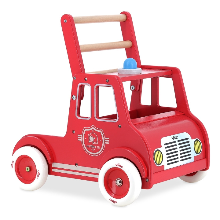 Vilac Ride-On Firetruck - (1135) i gruppen LEKSAKER, BARN- & BABYPRODUKTER / Babyleksaker / Lära gå-vagnar hos TP E-commerce Nordic AB (D02612)