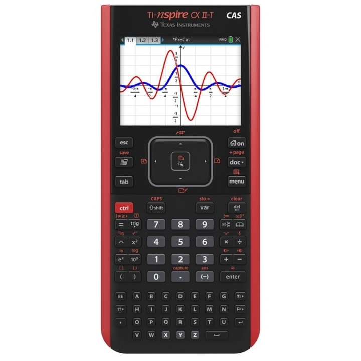 Texas Instruments Texas - TI-Nspire CX II-T CAS räknare i gruppen HEM, HUSHÅLL & TRÄDGÅRD / Kontorsmaterial / Övriga kontorsmaterial hos TP E-commerce Nordic AB (D02614)