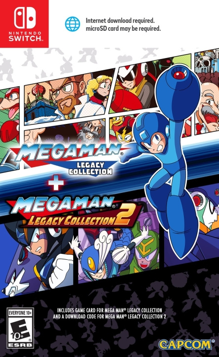 Mega Man Legacy Collection 1 + 2 (Import) (Switch) i gruppen HEMELEKTRONIK / Spelkonsoler & Tillbehör / Nintendo Switch / Spel hos TP E-commerce Nordic AB (D02625)