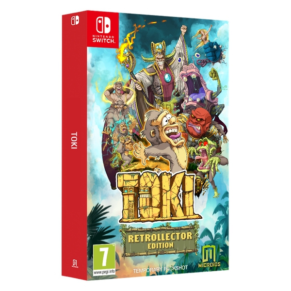 Toki - Retrocollector Edition (Switch) i gruppen HEMELEKTRONIK / Spelkonsoler & Tillbehör / Nintendo Switch / Spel hos TP E-commerce Nordic AB (D02628)