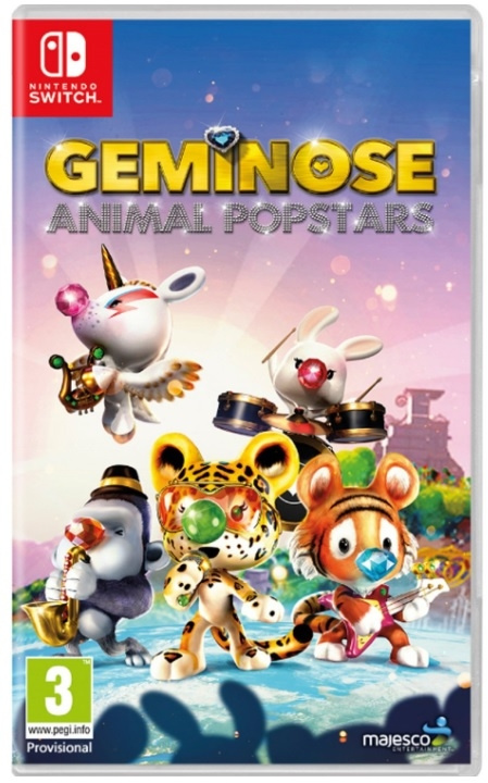 Geminose: Animal Popstars (Switch) i gruppen HEMELEKTRONIK / Spelkonsoler & Tillbehör / Nintendo Switch / Spel hos TP E-commerce Nordic AB (D02651)