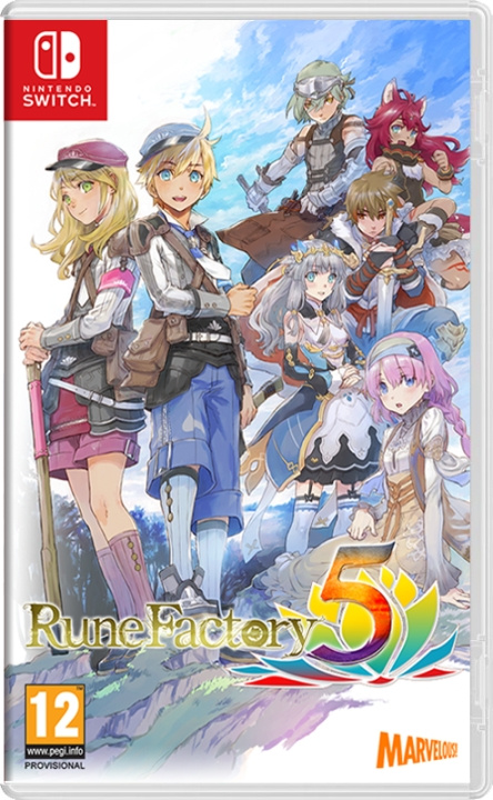 Rune Factory 5 (Switch) i gruppen HEMELEKTRONIK / Spelkonsoler & Tillbehör / Nintendo Switch / Spel hos TP E-commerce Nordic AB (D02660)