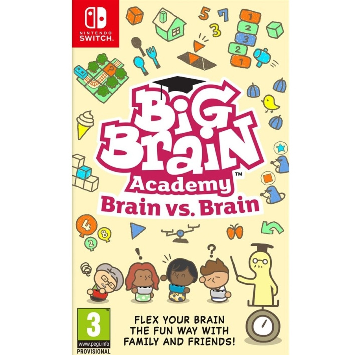 Big Brain Academy: Brain Vs. Brain (Switch) i gruppen HEMELEKTRONIK / Spelkonsoler & Tillbehör / Nintendo Switch / Spel hos TP E-commerce Nordic AB (D02664)