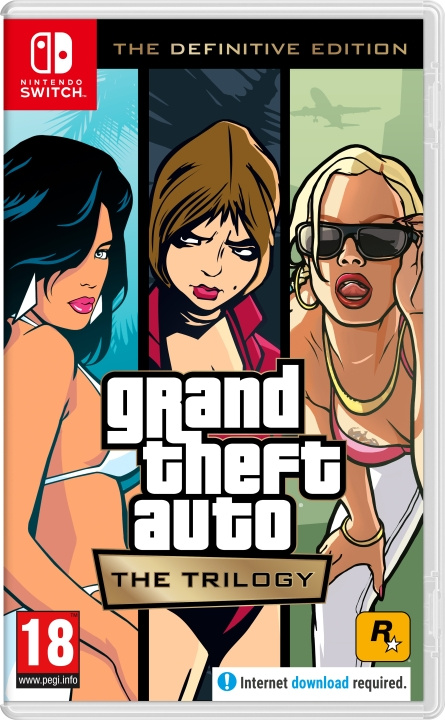 Grand Theft Auto The Trilogy – The Definitive Edition (Switch) i gruppen HEMELEKTRONIK / Spelkonsoler & Tillbehör / Nintendo Switch / Spel hos TP E-commerce Nordic AB (D02666)