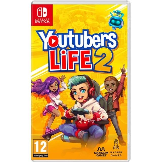 Youtubers Life 2 (Switch) i gruppen HEMELEKTRONIK / Spelkonsoler & Tillbehör / Nintendo Switch / Spel hos TP E-commerce Nordic AB (D02670)