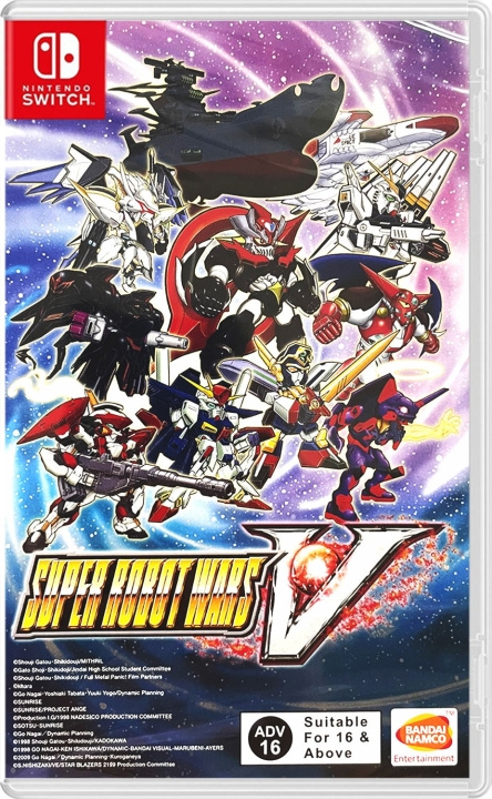 Super Robot Wars V (Import) (Switch) i gruppen HEMELEKTRONIK / Spelkonsoler & Tillbehör / Nintendo Switch / Spel hos TP E-commerce Nordic AB (D02675)