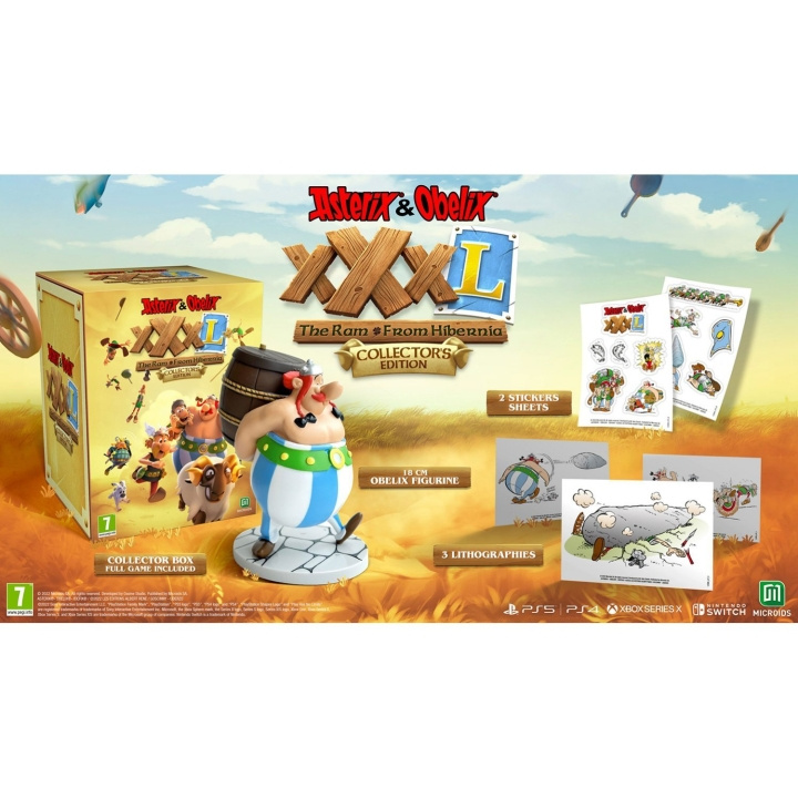 Asterix & Obelix XXXL - The Ram From Hibernia (Collectors Edition) (Switch) i gruppen HEMELEKTRONIK / Spelkonsoler & Tillbehör / Nintendo Switch / Spel hos TP E-commerce Nordic AB (D02703)