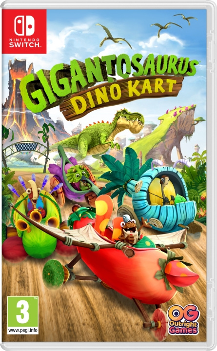 Gigantosaurus: Dino Kart (Switch) i gruppen HEMELEKTRONIK / Spelkonsoler & Tillbehör / Nintendo Switch / Spel hos TP E-commerce Nordic AB (D02714)