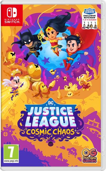 DC\'s Justice League: Cosmic Chaos (Switch) i gruppen HEMELEKTRONIK / Spelkonsoler & Tillbehör / Nintendo Switch / Spel hos TP E-commerce Nordic AB (D02719)