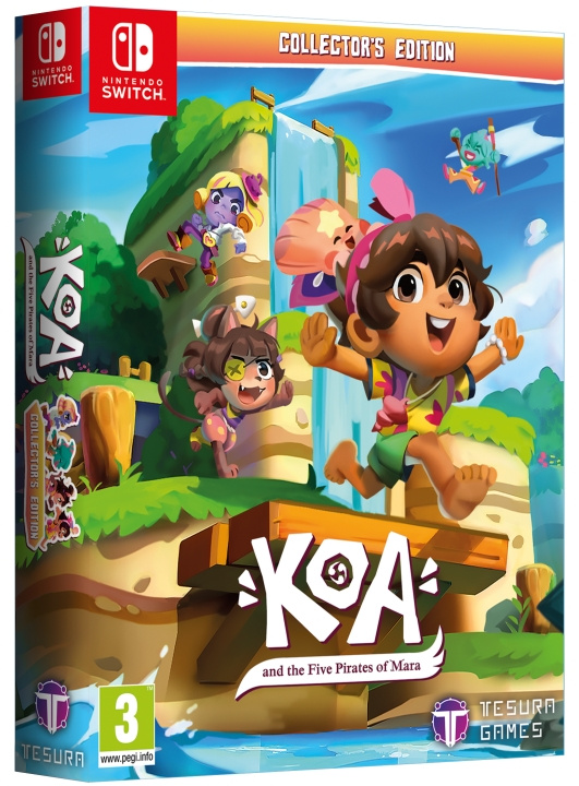 Koa And The Five Pirates of Mara (Collector\'s Edition) (Switch) i gruppen HEMELEKTRONIK / Spelkonsoler & Tillbehör / Nintendo Switch / Spel hos TP E-commerce Nordic AB (D02760)